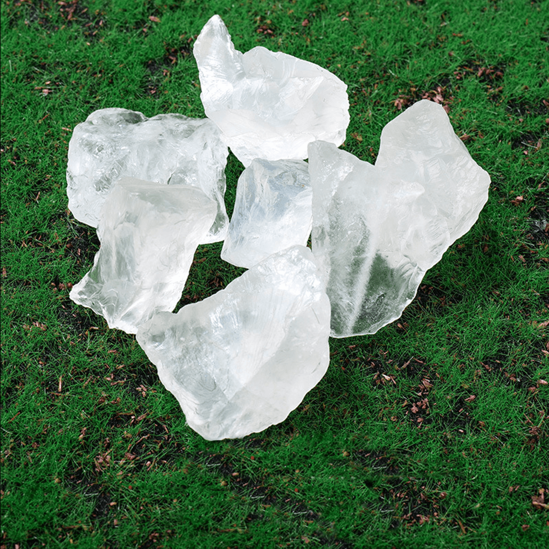 Astralee Jewelry transparent crystal rough stone