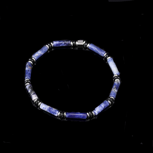 Astralee Jewelry 4mm sodalite bracelet for men and women