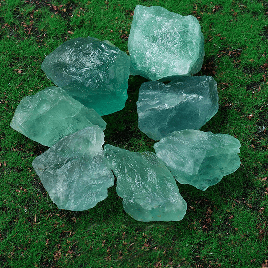 Astralee Jewelry greenish-blue crystal rough stone