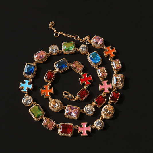 Astralee Jewelry vintage gemstone necklace