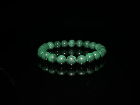 Astralee Jewelry 8mm malachite bracelet