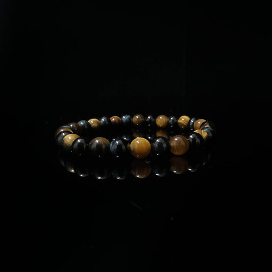 Astralee Jewelry 7mm tiger eye bracelet for men vii