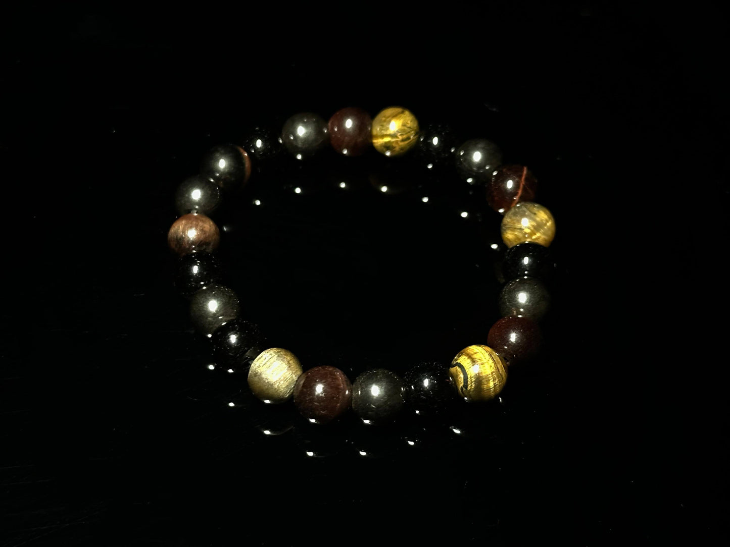 Astralee Jewelry 8mm dragon blood jasper healing bracelet