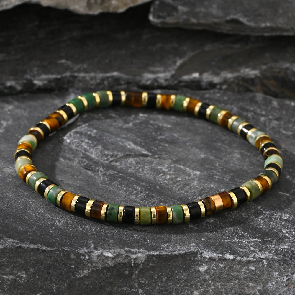 Multicolor Jasper Bracelet (6mm)