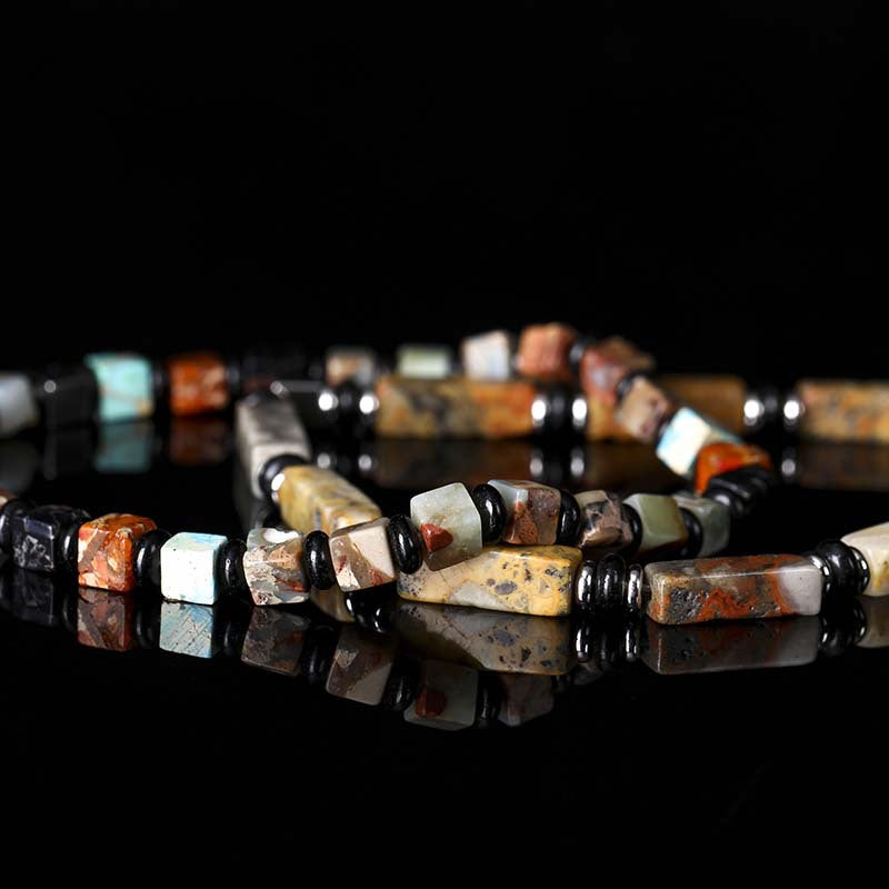 Astralee Jewelry 4mm imperial jasper beads bracelet