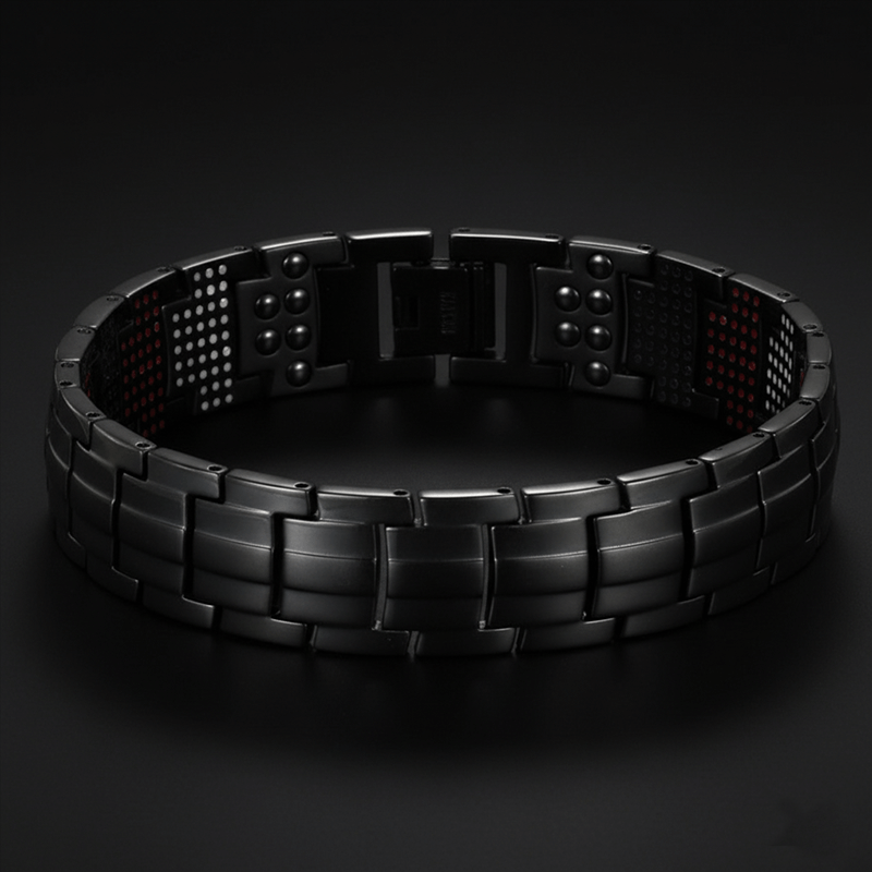 magnetic therapy bracelets of all black