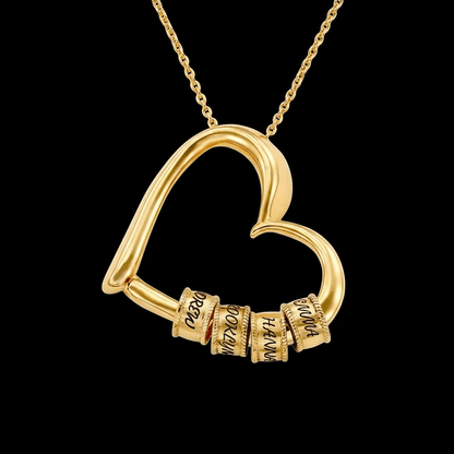 Customized Name Necklace in Heart Shape