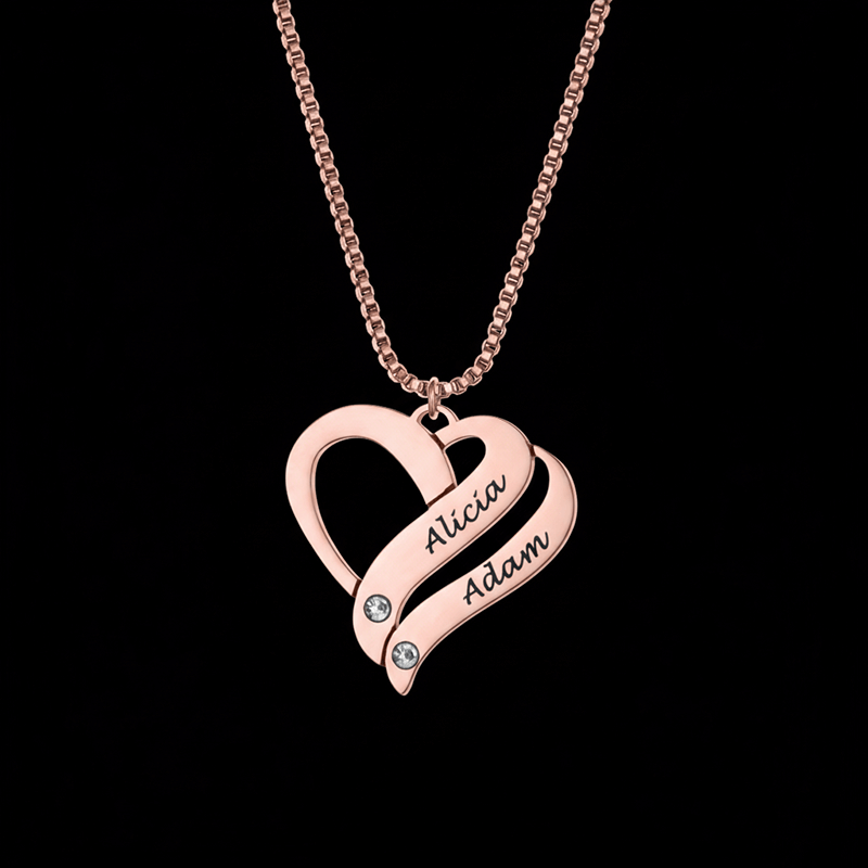 Custom Charm Necklace & Personalized Name