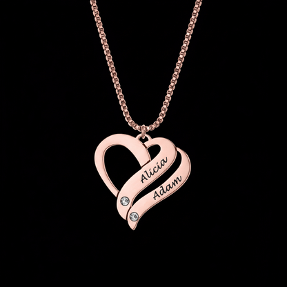 Custom Charm Necklace & Personalized Name