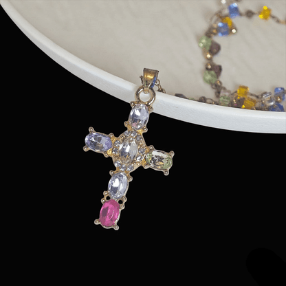 Crystal Cross Pendant