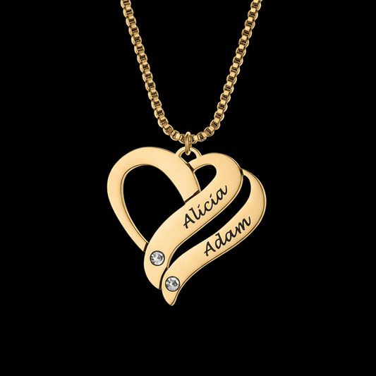 Custom Charm Necklace With Name