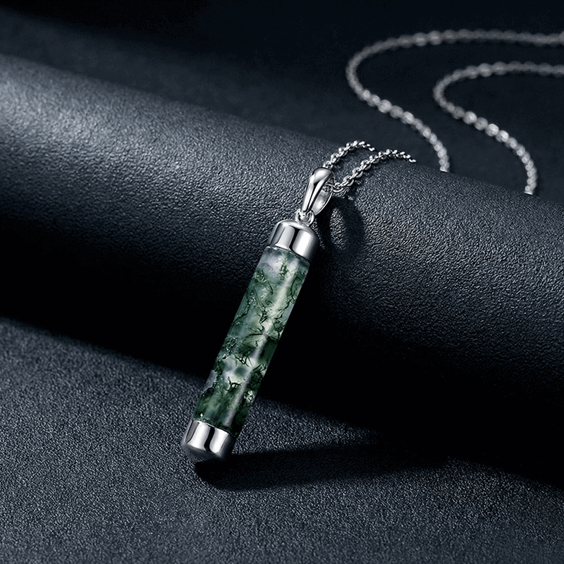 Agate Gemstone Necklace of Astralee Jewelry