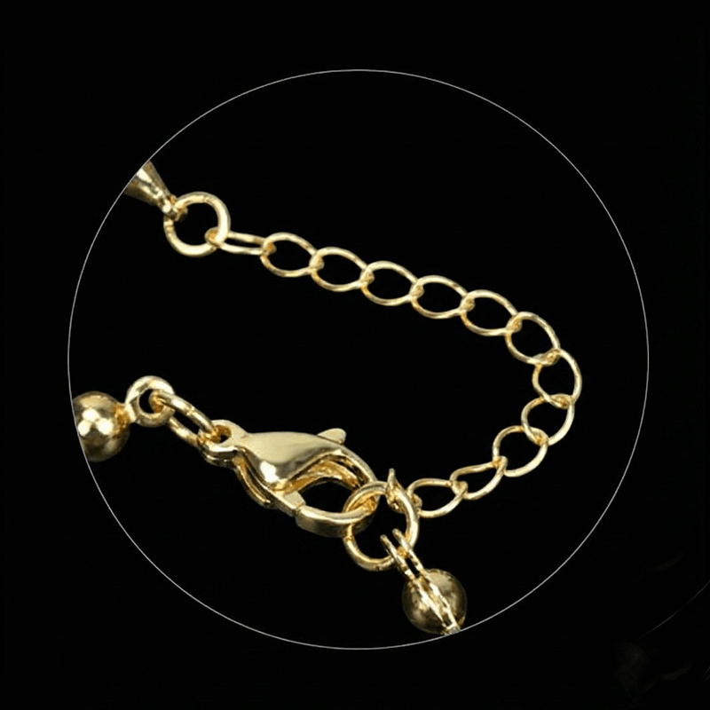 Initial Necklace with Birthstone in Gold