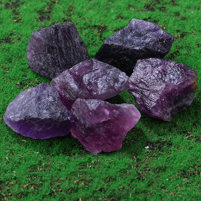Astralee Jewelry raw purple amethyst crystal rough stone