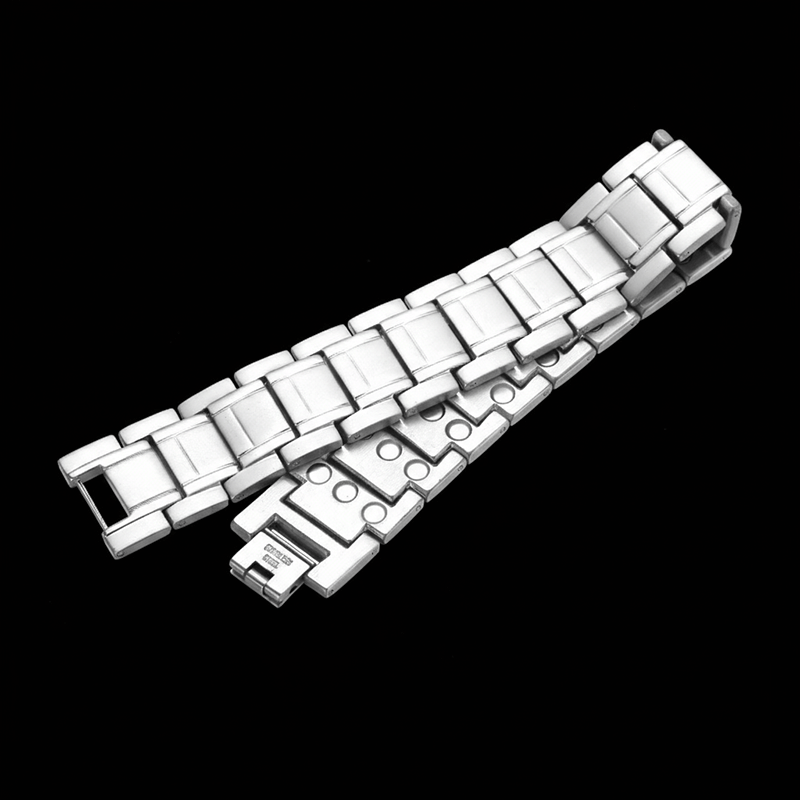 silver bracelet for men magnetic