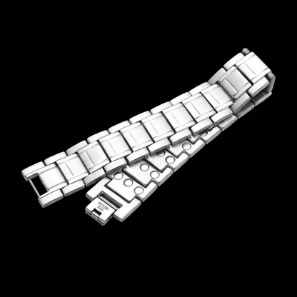 silver bracelet for men magnetic