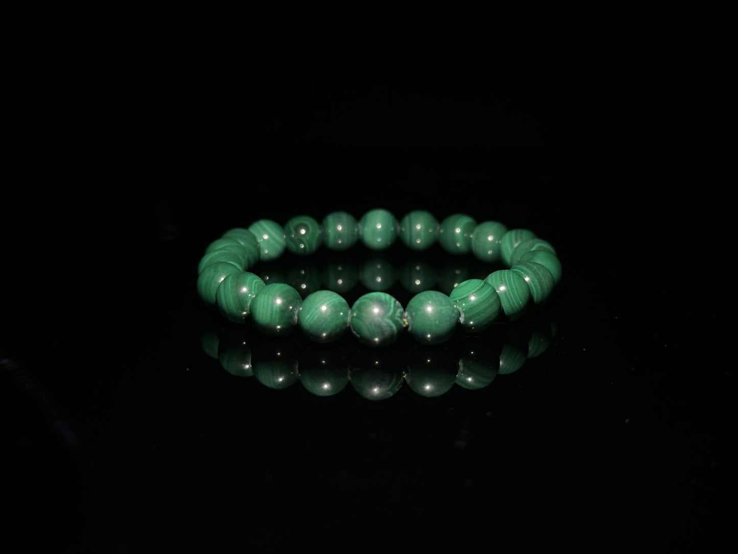 Astralee Jewelry 8mm malachite bracelet
