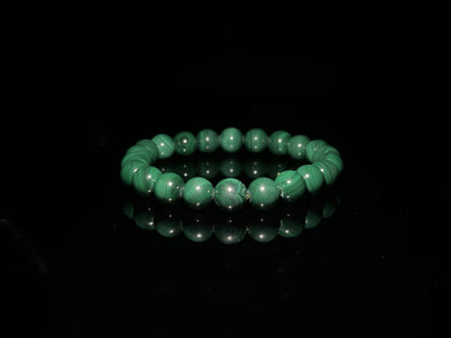 Astralee Jewelry 8mm malachite bracelet