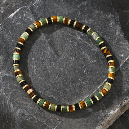 Astralee Jewelry 6mm multi color jasper bracelet