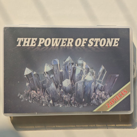 Astralee Jewelry Crystal Rough Stone Mystery Box with crystal imagery